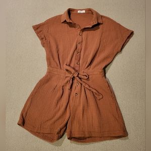 Cinnamon Romper